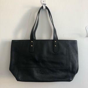 Black Leather Fossil Purse
